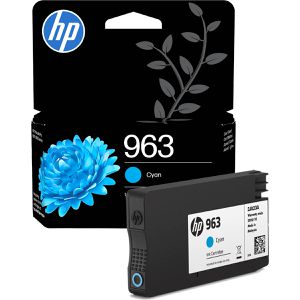 Produktbild für Tinte HP 963, 3JA23AE cyan