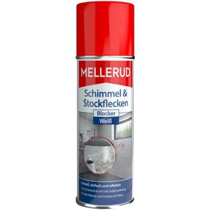 Mellerud Anti-Schimmel-Farbe Stockflecken Blocker, Spray, weiß, mit Isolierwirkung, 200ml