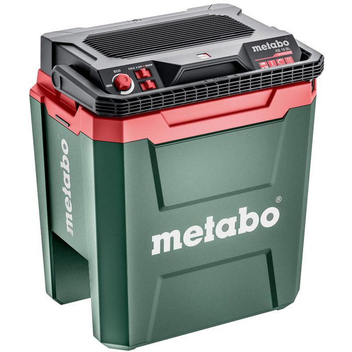 Metabo Kühlbox KB 18 BL, 24 Liter, Akku-Kühlbox elektrisch Warmhaltemodus 18 /12/230V – Böttcher AG