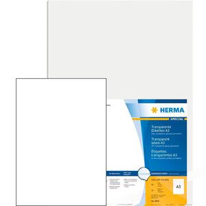 Folienetiketten Herma 8694, transparent glänzend