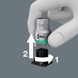 Produktbild für Steckschlüssel Wera Belt B 1 Zyklop, 10-teilig