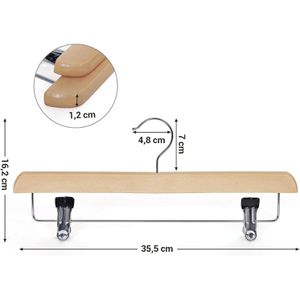 Produktbild für Hosenbügel Songmics CRW008-8, aus Holz