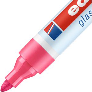 Produktbild für Glasboardmarker Edding 95, rosa