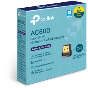 Produktbild für WLAN-Adapter TP-Link AC600, Archer T2UB Nano, Nano, USB 2.0
