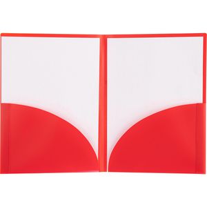 Produktbild für Angebotsmappe Foldersys Twin, rot, A4