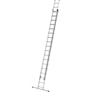 Schiebeleiter Hailo ProfiStep duo, 7218-007, Arbeitshöhe 9,47m