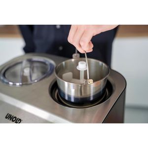 Produktbild für Eismaschine Unold Nero, 48835, für 2x 1,2 Liter