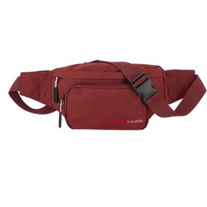 Produktbild für Bauchtasche Travelite Kick Off, aus Polyester, rot