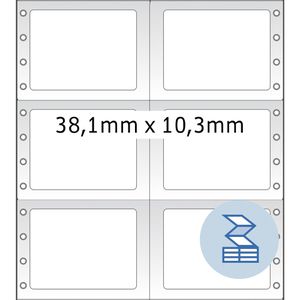 Produktbild für Endlosetiketten Herma 8228, 2-bahnig
