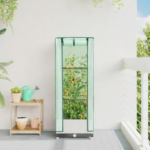 Produktbild für Hochbeet vidaXL 4015837, aus Kunststoff und Eisen