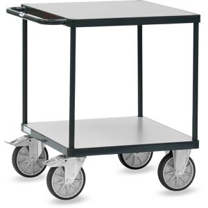 Tischwagen Fetra 2497-7016 Grey Edition, aus Metall & Holz