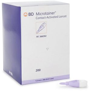 Produktbild für Lanzetten BD Microtainer, steril