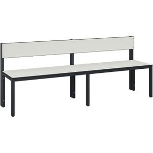 Produktbild für Umkleidebank CP-Möbel 8062-300, Sitzfläche Holz, 200 cm
