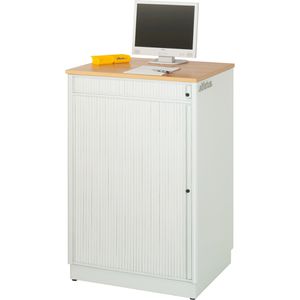 Produktbild für Computerschrank Rau adlatus Modell 2000, lichtgrau