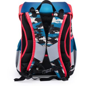 Produktbild für Schulranzen Jolly Ergonomic Flexi Monster Racer, 46-teilig