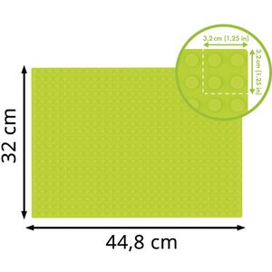 Produktbild für Grundplatte HUBELINO 420312, 560er, hellgrün