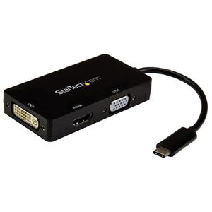 Produktbild für USB-Adapter StarTech CDPVGDVHDBP, schwarz