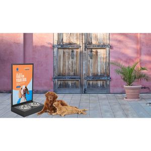 Produktbild für Kundenstopper Update-Displays Dog Station DIN A1