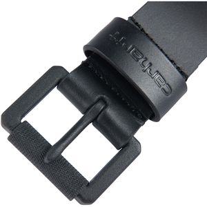 Produktbild für Gürtel Carhartt Bridle Leather Roller Buckle Belt, schwarz