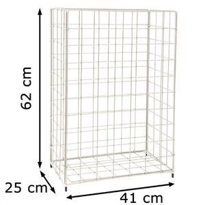Produktbild für Abfallkorb CWS Paradise Stainless Steel 903109600