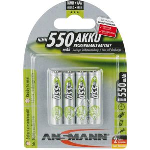 Produktbild für Akku Ansmann maxE 1,2 V, 550 mAh