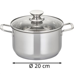 Produktbild für Topfset ELO 95005 Therm, Edelstahl