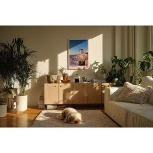 Produktbild für Wandbild Sinus-Art Santorini Griechenland, 80 x 120 cm