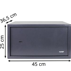 Produktbild für Tresor HMF 4920411 anthrazit