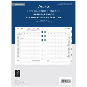 Kalendereinlagen Filofax 27-68544, Business Range, Jahr 2027