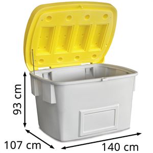Produktbild für Streugutbehälter asecos 13069, 700 Liter