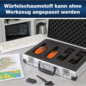 Produktbild für Transportkoffer PeakTech P 7265, abschließbar, aus Aluminium