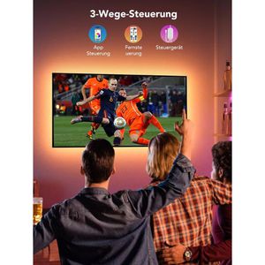 Produktbild für LED-Streifen Govee Backlight, dimmbar, weiß + RGB