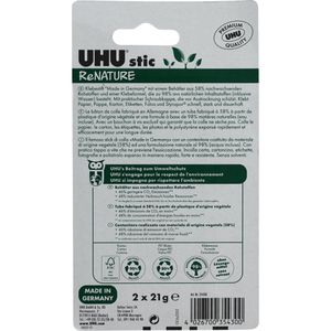 Produktbild für Klebestift UHU ReNature, 21g