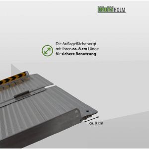 Produktbild für Auffahrrampe Trutzholm 35828, aus Aluminium, 1 Stück
