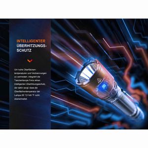 Produktbild für Taschenlampe Fenix TK11R, LED, aufladbar