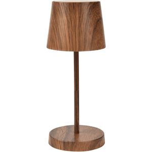 Tischlampe Müller-Licht Mesa, braun mit LED