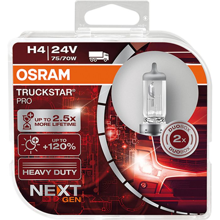 Osram H4 Ultra Life Halogen 12V 60/55W Extra lange Lebensdauer Long Life 2  Stück kaufen