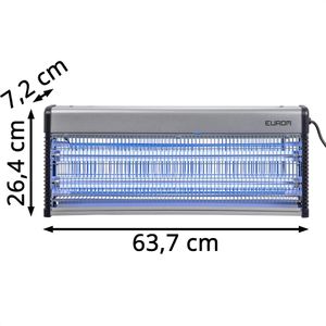 Produktbild für Insektenvernichter Eurom 211399 Fly Away metal 40 LED