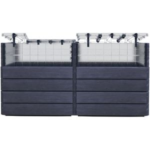 Hochbeet Garantia Ergo Quadro TurboPlus 2L Wood