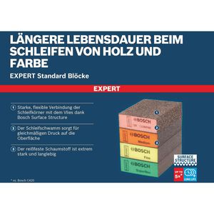 Produktbild für Schleifschwamm Bosch Expert S471, für Farbe &amp; Holz