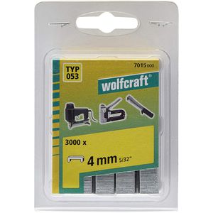 Produktbild für Tackerklammern Wolfcraft 7015000, 4mm