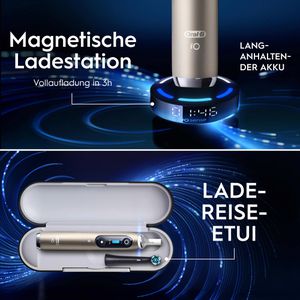 Produktbild für Elektrische-Zahnbürste Oral-B iO Series 10 Ultimate Lunar Gold