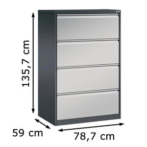 Produktbild für Hängeregisterschrank CP-Möbel Acurado C2000