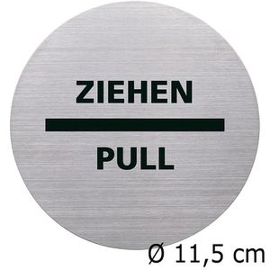 Produktbild für Hinweisschild Helit H6271800, the badge, Edelstahl
