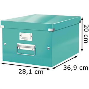 Produktbild für Aufbewahrungsbox Leitz 6044-00-51 Click&amp;Store, 21L
