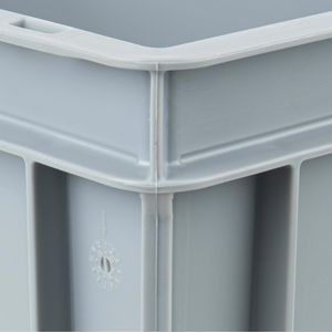 Produktbild für Eurobox Fetra 1330, grau, 33 Liter