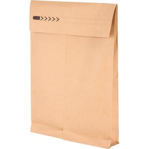 Produktbild für Faltentaschen Bong e-Green, B4, braun