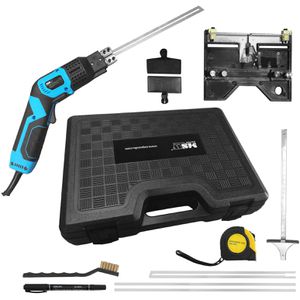 MSW Styroporschneider ISU-STYRO 250 S1, Handgerät, mit 20 cm Schnitttiefe, Profilklinge & Führung, 230 V / 250 W