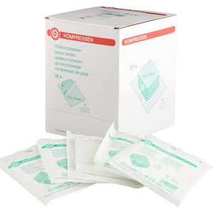Mullkompressen Nobamed 712510, aus Baumwolle, steril