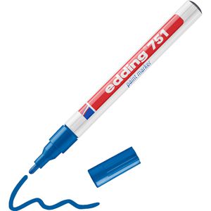 Lackmarker Edding 751, blau